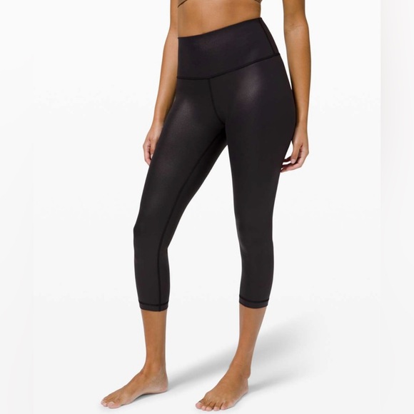 Lululemon Wunder Under High-Rise Crop 23” FLux SPECIAL EDITION - Picture 2 of 5